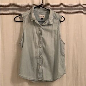 Universal Thread chambray button up